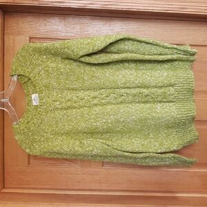 3/$15 St. John's Bay long sleeve cable knit sweater, XL